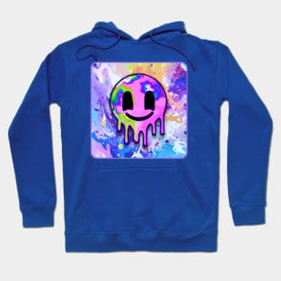 Paint Splatter Smiley Hoodie